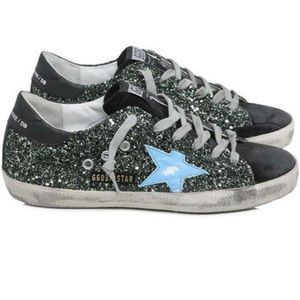 Golden goose superstar 39 glitter